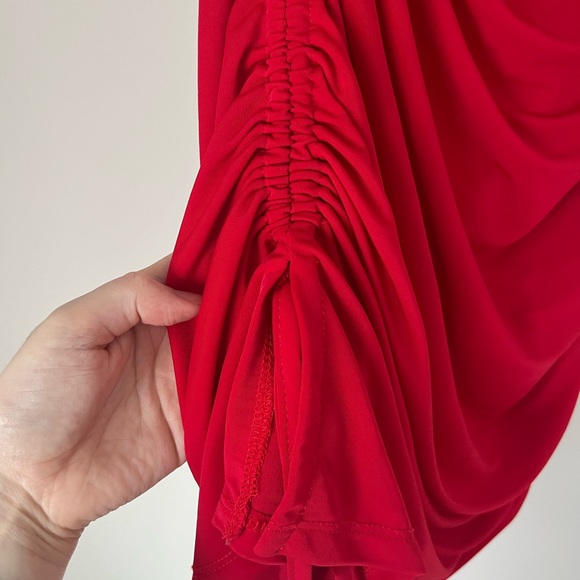 Tiger Mist Red Slip Dress - Picture 2 of 4